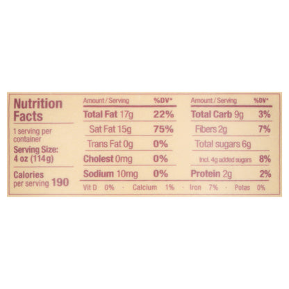 Cocojune Organic Vanilla Chamomile Cultured Coconut 4 oz