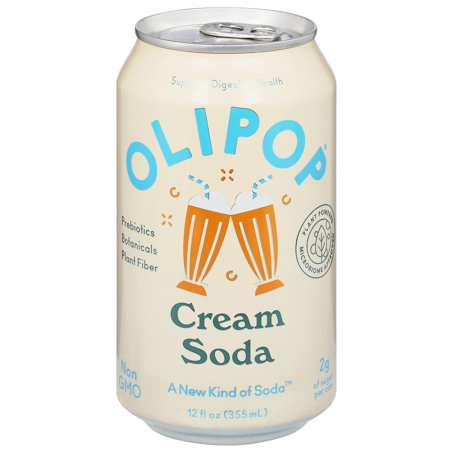 Olipop Cream Soda 12 fl oz