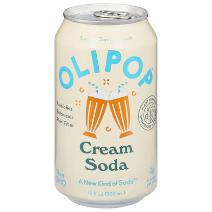 Olipop Cream Soda 12 fl oz