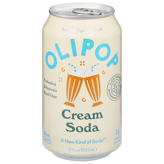 Olipop Cream Soda 12 fl oz