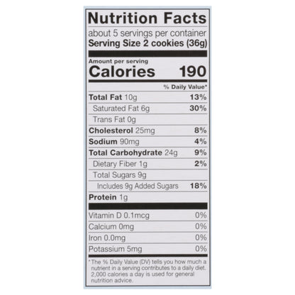 Pamela's Shortbread Lemon Cookies 6.25 oz