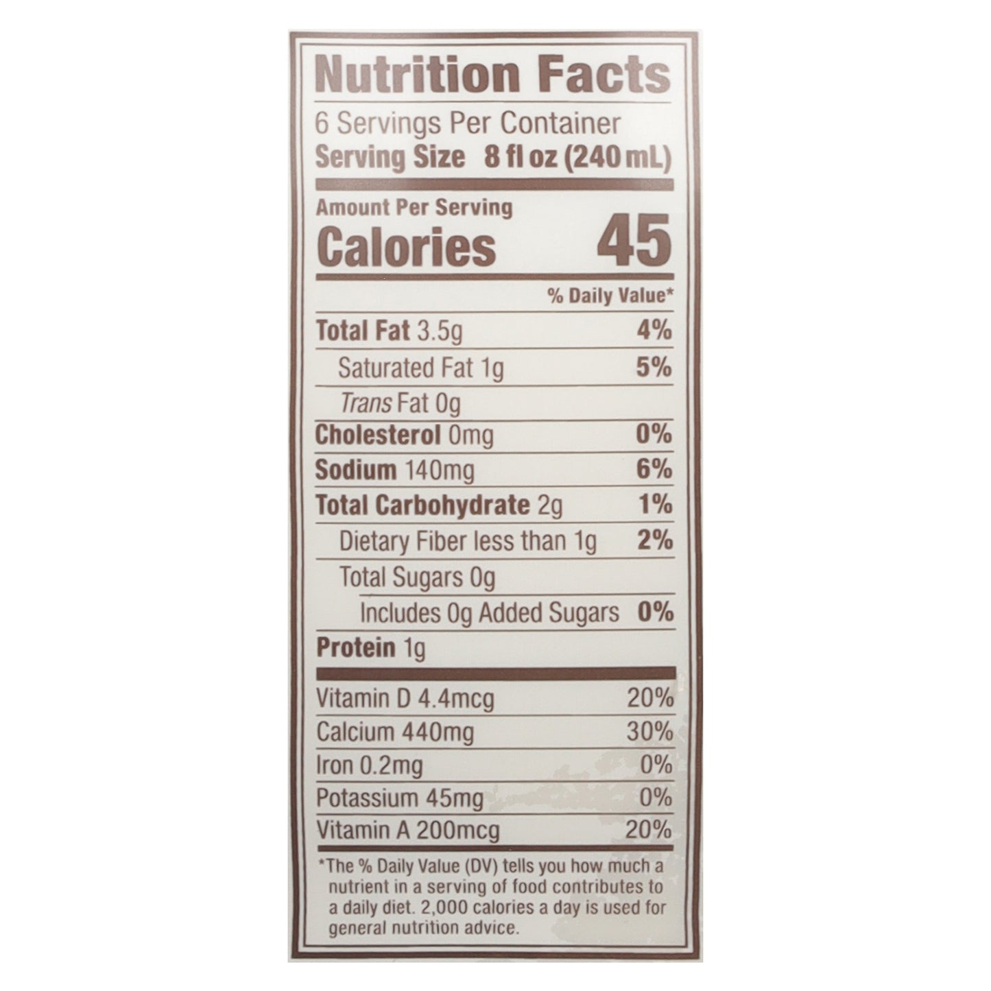 Califia Farms Toasted Coconut Almondmilk Blend 48 fl oz