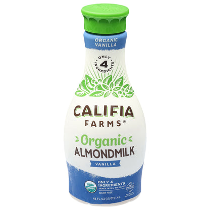 Califia Farms Organic Vanilla Almondmilk 48 fl oz