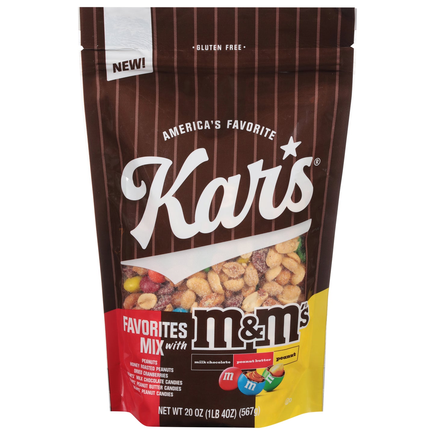Kar's Assorted Favorites Mix with M&M's 20 oz