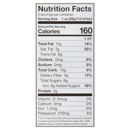 Endangered Species Espresso Beans 72% Cocoa Dark Chocolate 3 oz