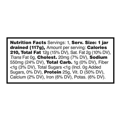 King Oscar Yellowfin Tuna Fillets in Extra Virgin Olive Oil, Green Olives, 6.7 oz
