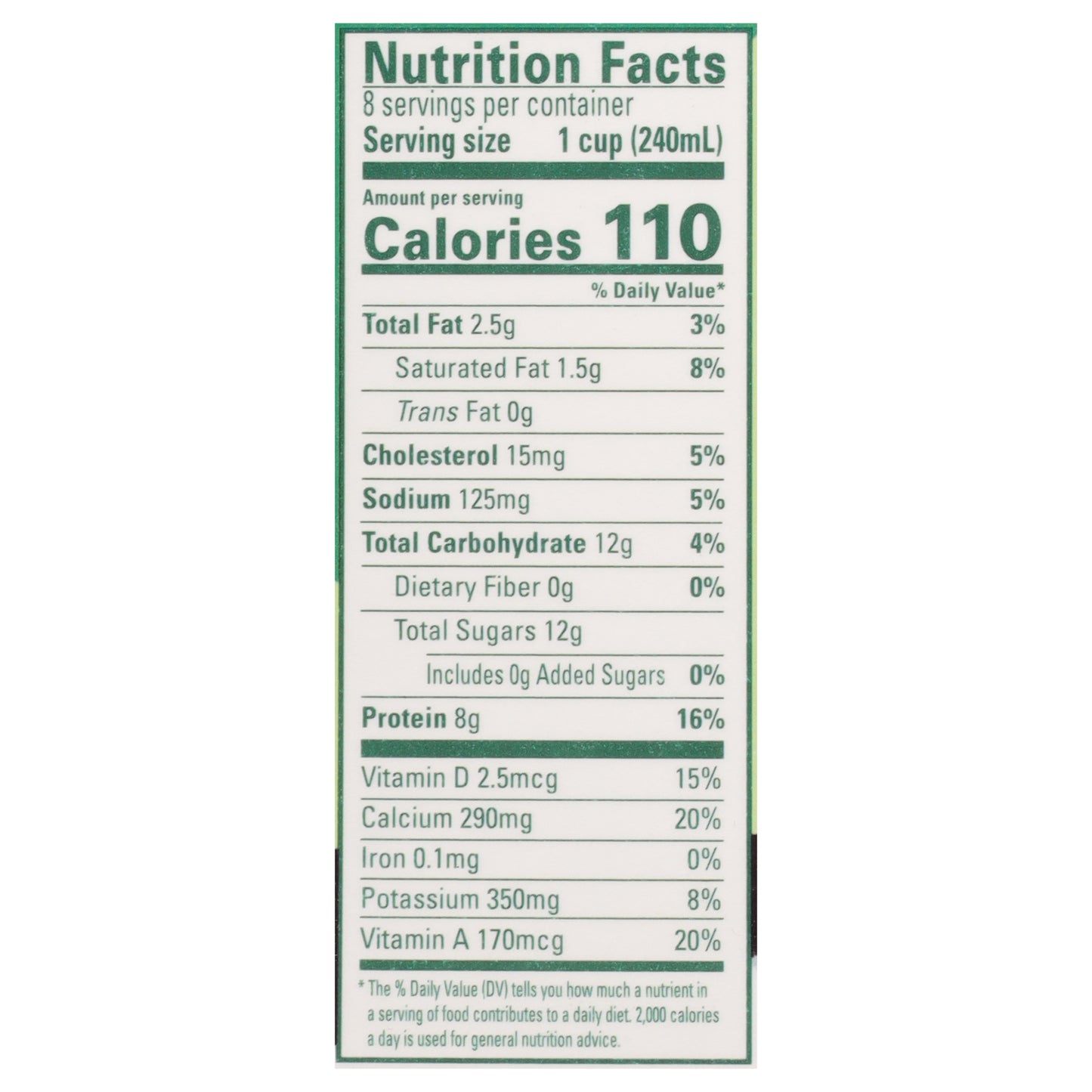 Organic Valley 1% Milk Fat Low Fat Milk 0.5 gal