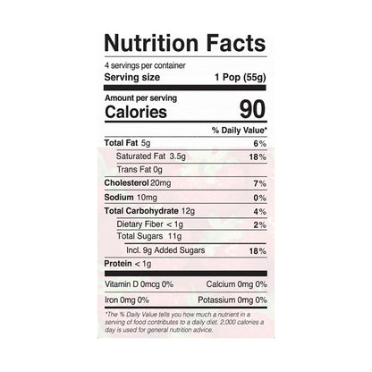 JonnyPops Summer Strawberries with Cream 4 PK