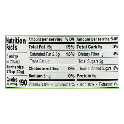 Once Again Unsweetended Creamy Cashew Butter 16.0 oz