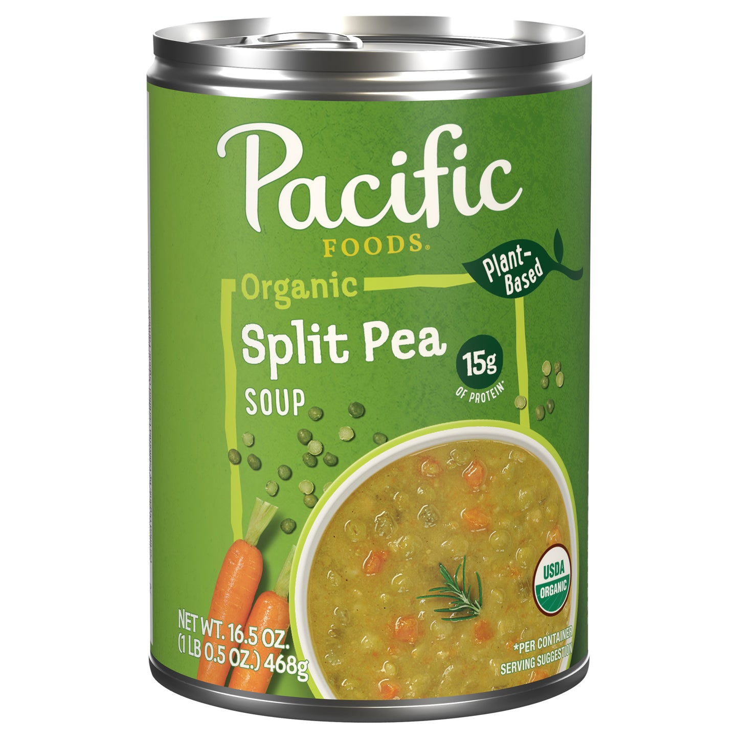 Pacific Foods Organic Plant-Based Split Pea Soup 16.5 oz