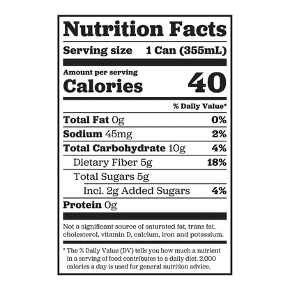 Slice Grape Healthy Soda, 12 fl oz Can