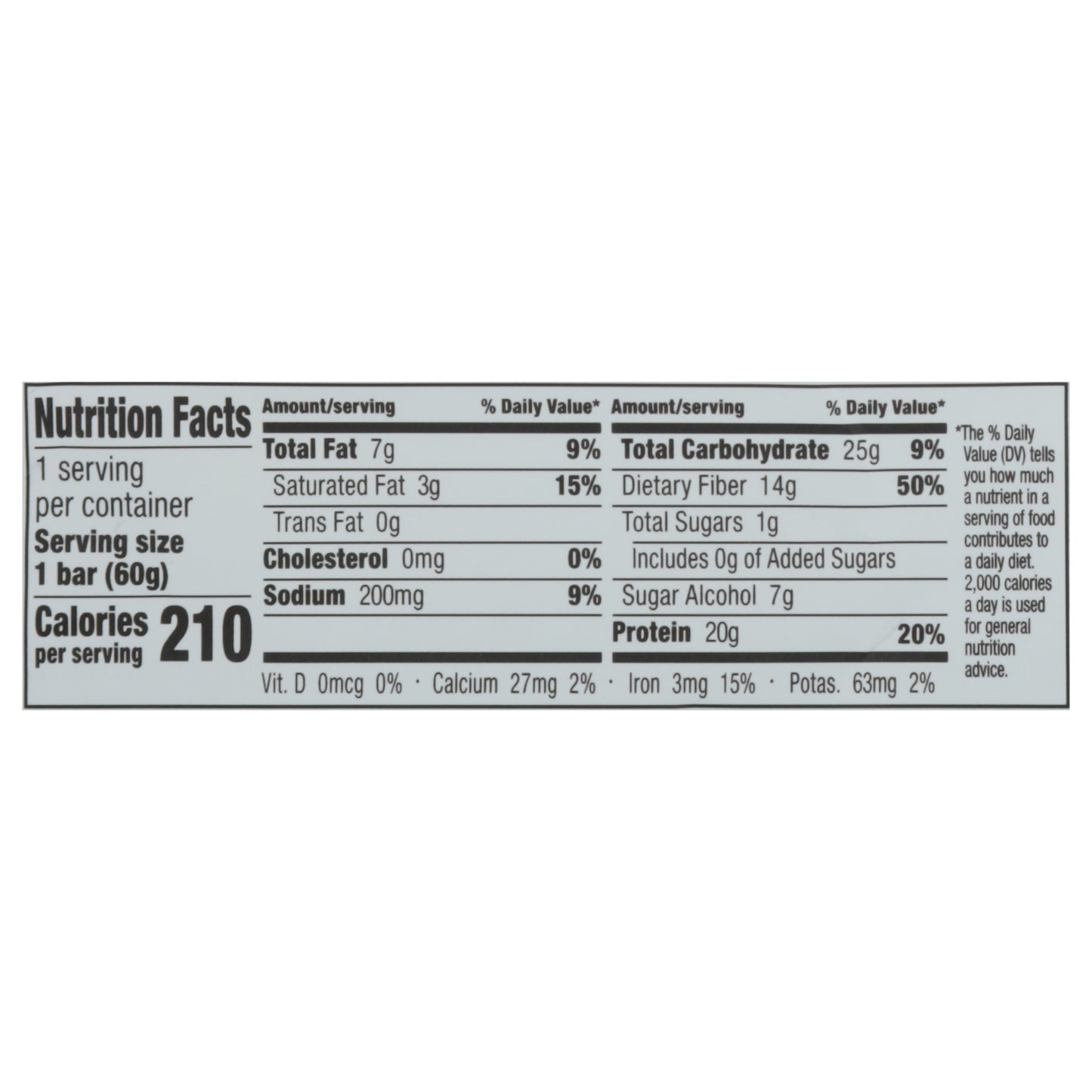 No Cow Chocolate Fudge Brownie Protein Bar 2.12 oz