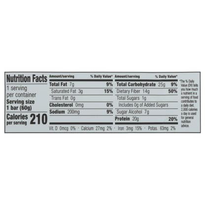 No Cow Chocolate Fudge Brownie Protein Bar 2.12 oz
