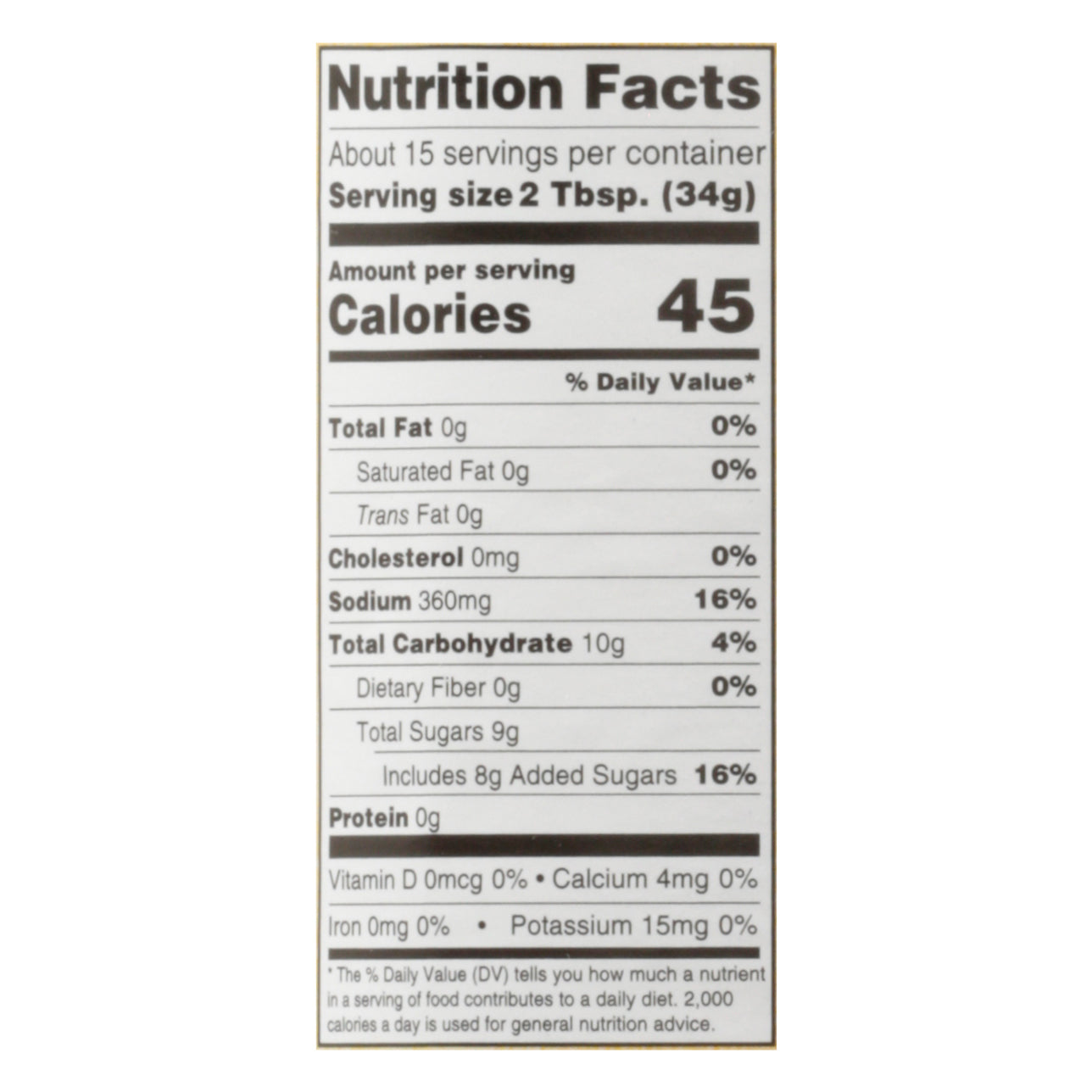 Woodstock Organic Hickory Bar-B-Q Sauce 18 oz