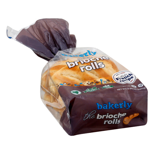 Bakerly Brioche Rolls 9.88 oz