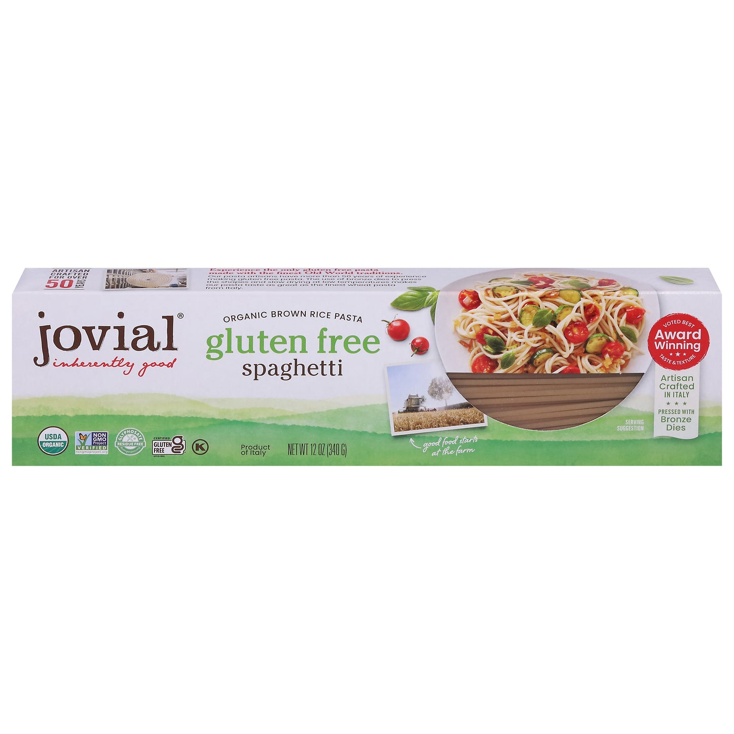 Jovial Gluten Free Spaghetti 12 oz