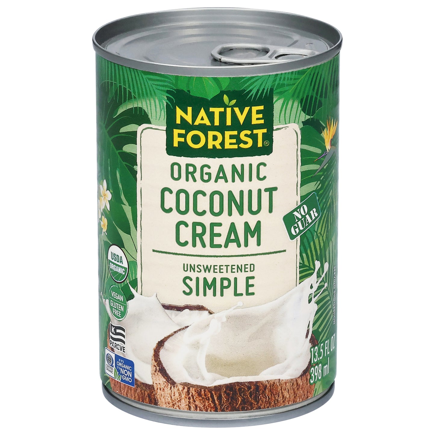 Native Forest Organic Simple Unsweetened Coconut Cream 13.5 fl oz