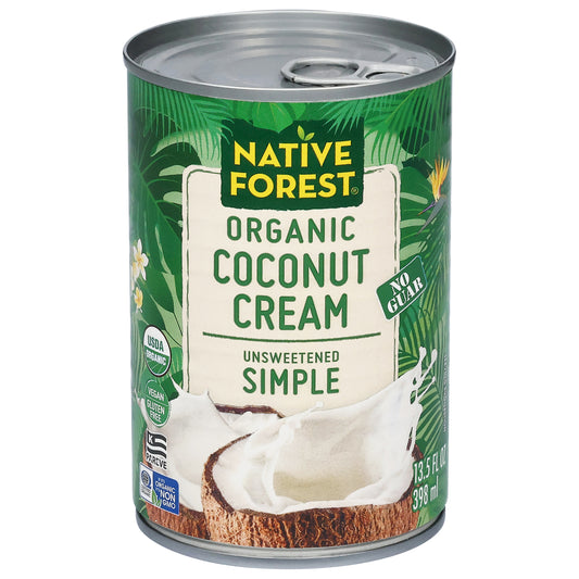 Native Forest Organic Simple Unsweetened Coconut Cream 13.5 fl oz