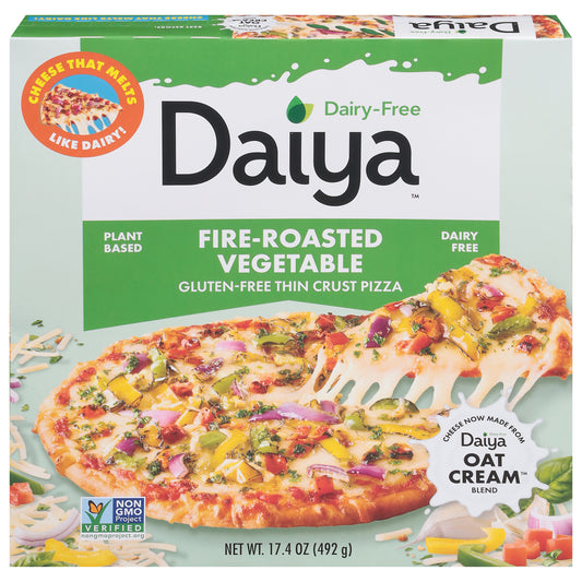 Daiya Gluten-Free Thin Crust Fire-Roasted Vegetable Pizza 17.4 oz