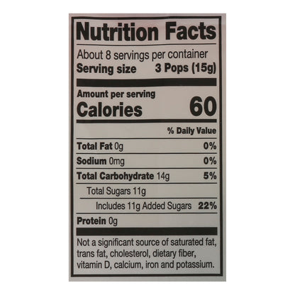 Charms Assorted Organic Pops 25 ea