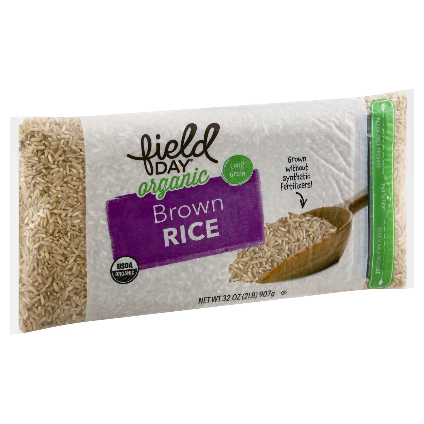 Field Day Organic Brown Rice 32 oz