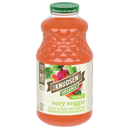 RW Knudsen Family Low Sodium Organic Very Veggie Juice Blend 32 fl oz