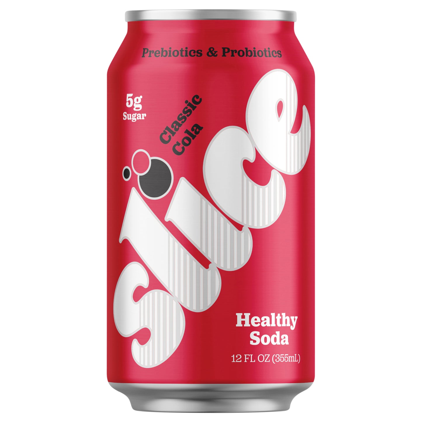 Slice Classic Cola Healthy Soda, 12 fl oz Can