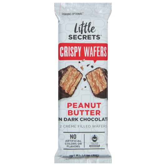 Little Secrets Crispy Wafers in Dark Chocolate 2 ea