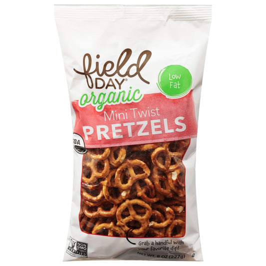 Field Day Organic Mini Twist Pretzels 8 oz