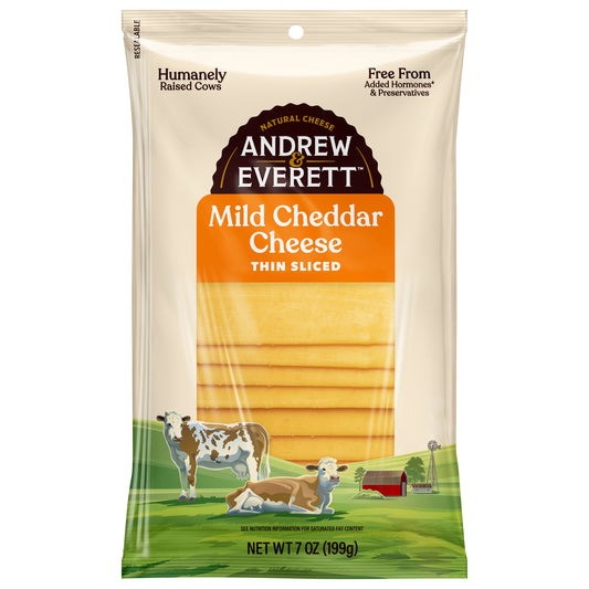 Mild Cheddar Cheese - Thin Sliced