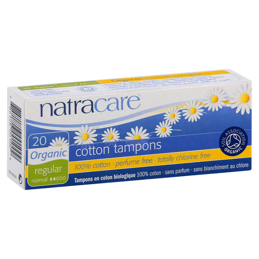 Natracare Tampons 20 ea - Regular