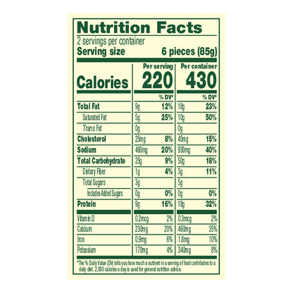 Amy's Snacks Cheese Pizza 6 oz