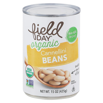 Field Day Organic Cannellini Beans 15 oz