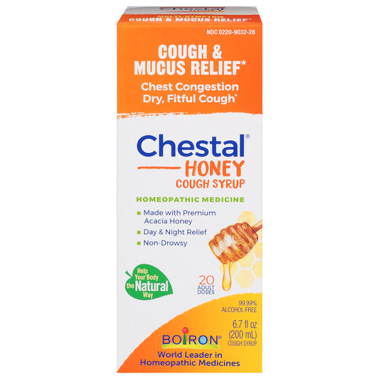 Boiron Chestal Honey Cough Syrup Cough & Mucus Relief 6.7 fl oz