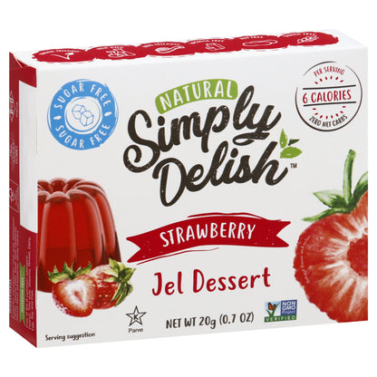 Simply Delish Strawberry Jel Dessert 20 g
