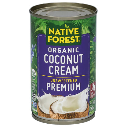 Native Forest Organic Premium Unsweetened Coconut Cream 5.4 fl oz