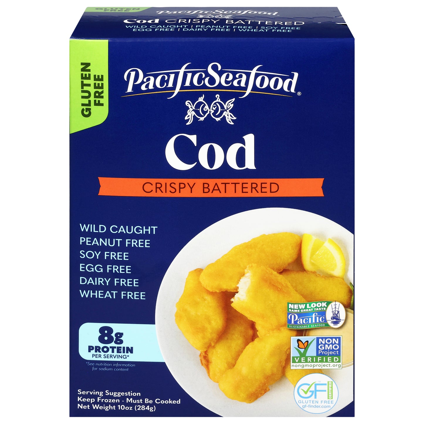 Pacific Seafood Crispy Battered Cod 10 oz