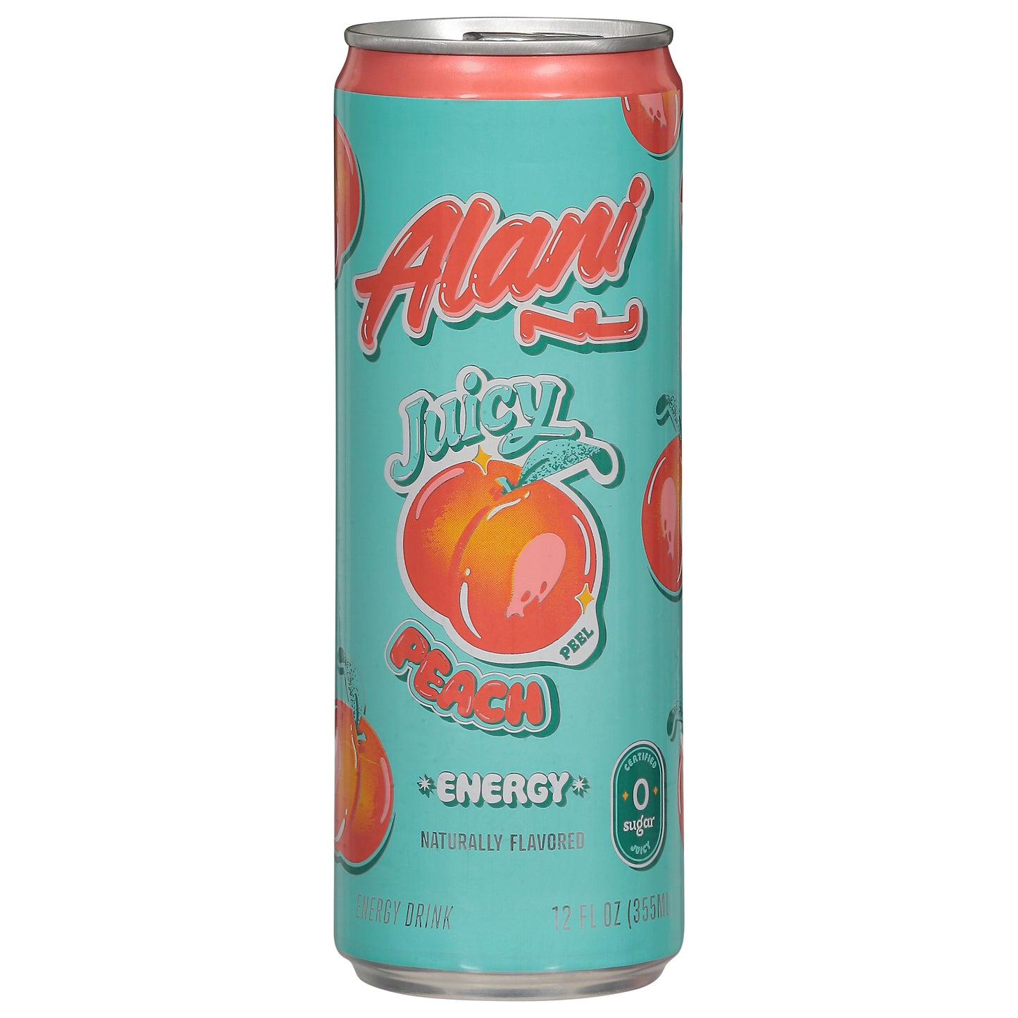Alani Nu Juicy Peach Energy Drink 12 fl oz