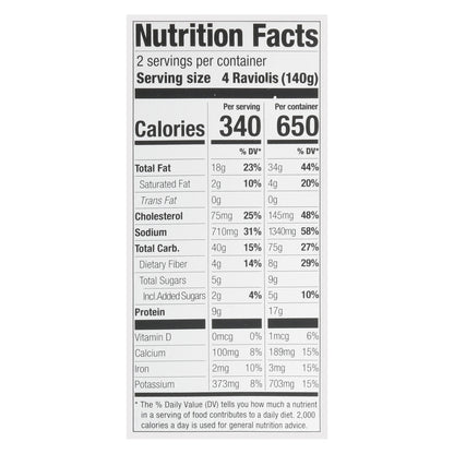 Cappello's Butternut Squash Ravioli 9.9 oz