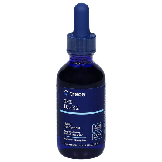 Trace D3+K2 Liquid Supplement 2 fl oz
