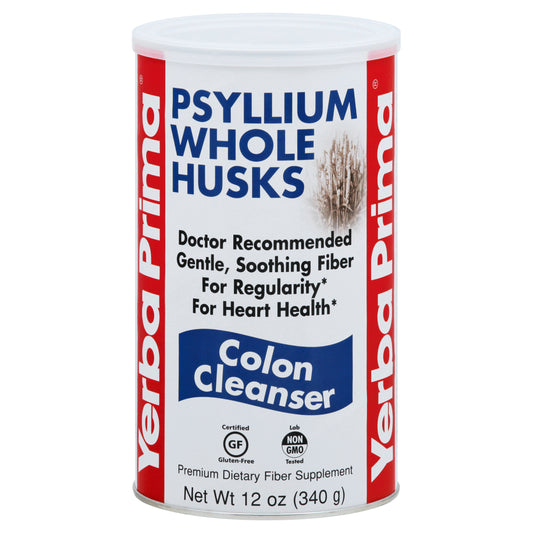 Yerba Prima Pysllium Whole Husks 12 oz