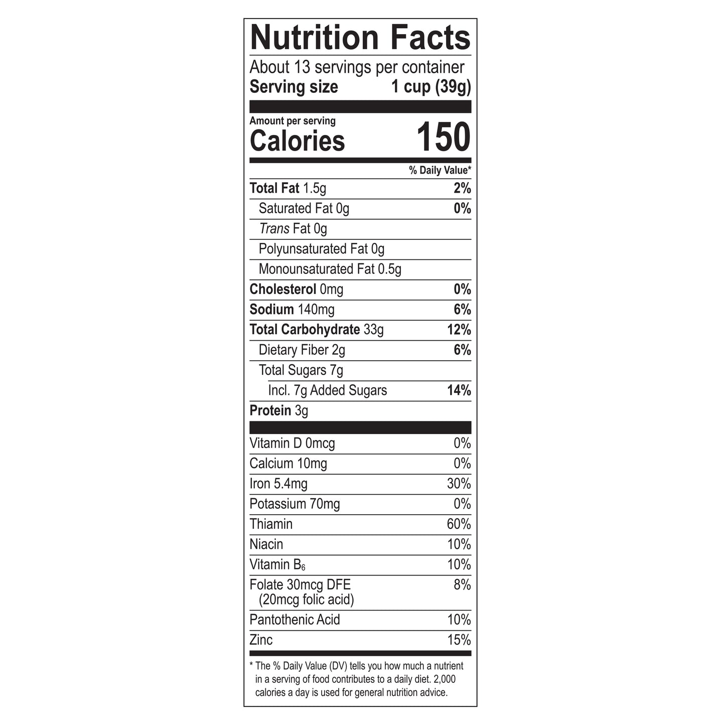 1/18.00 NATURALS OAT & HONEY BLENDERS