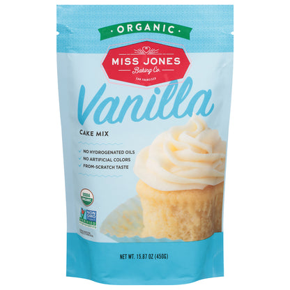 Miss Jones Baking Co. Organic Vanilla Cake Mix 15.87 oz