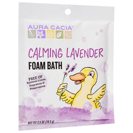 Aura Cacia Calming Lavender Foam Bath 2.5 oz