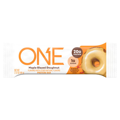 ONE Maple Glazed Doughnut Flavored Protein Bar, 2.12 oz