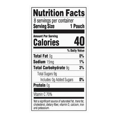 Honest Kids Super Fruit Punch Pouches, 6.75 fl oz, 8 Pack