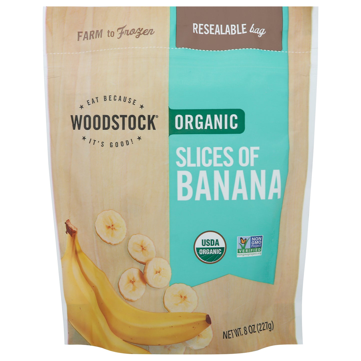 Woodstock Organic Slices of Banana 8 oz