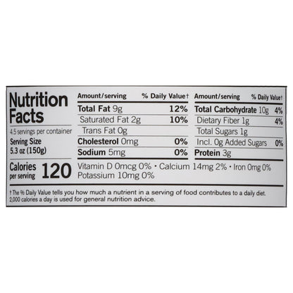 Dairy-Free Organic Probiotic Cashew & Coconut Unsweetened Plain Yogurt Alternative 24 oz