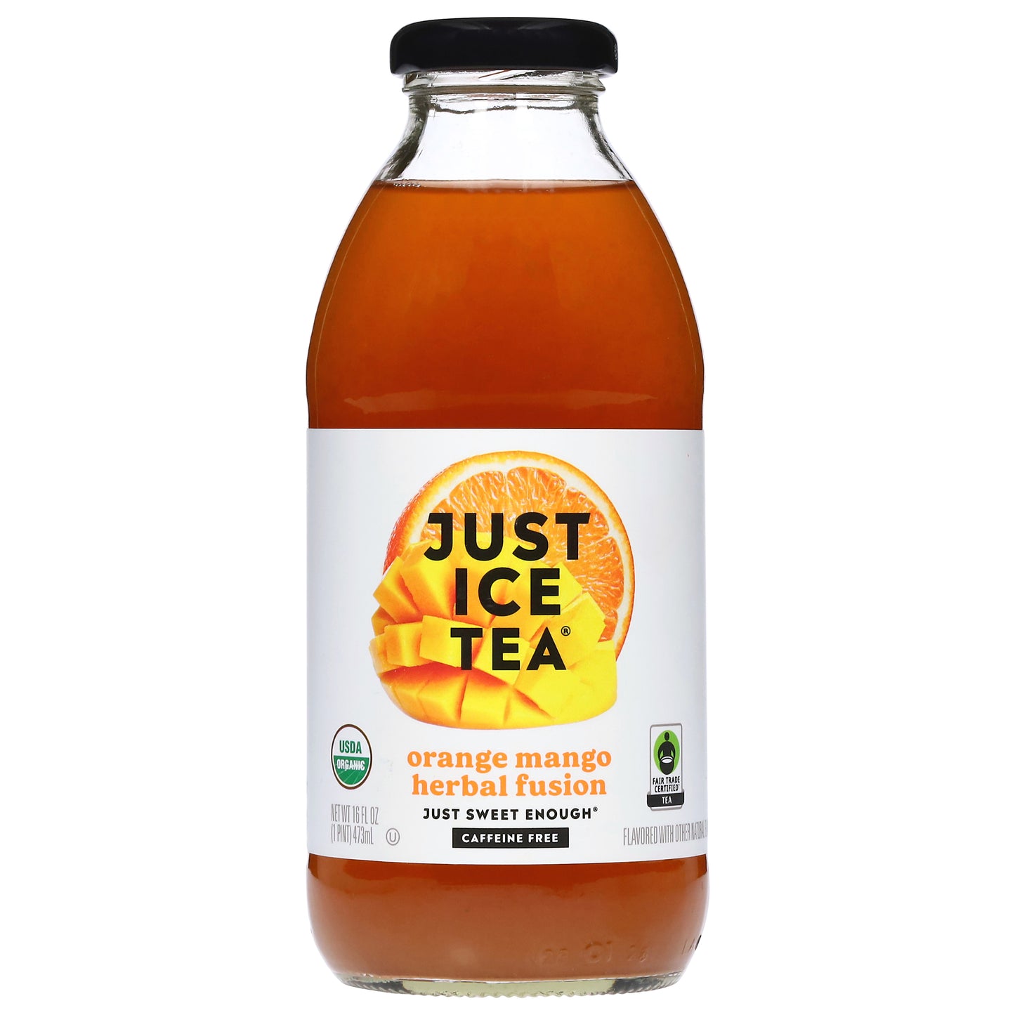 Just Ice Tea Orange Mango Herbal Fusion 16 fl oz
