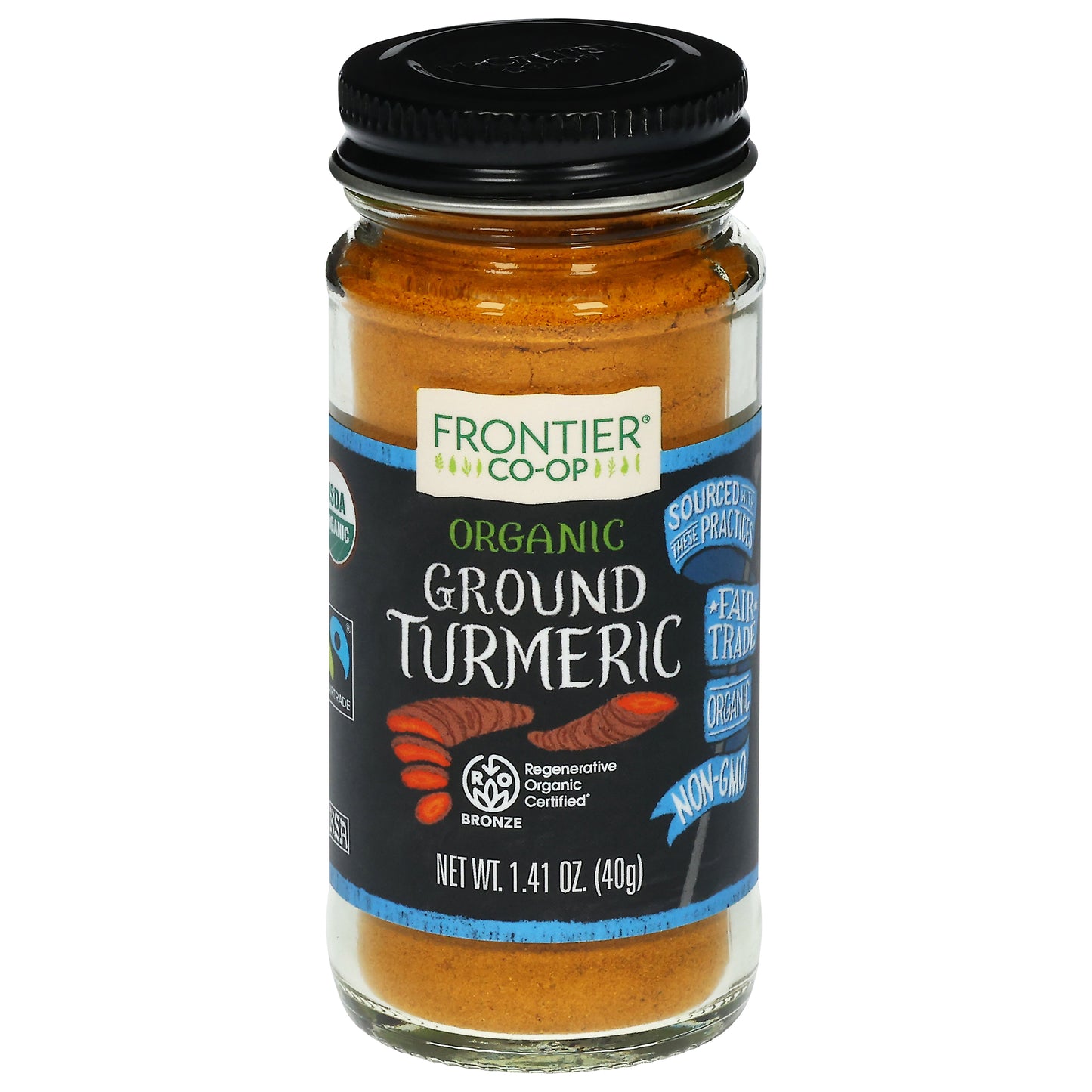 Frontier Co-op Organic Ground Turmeric 1.41 oz